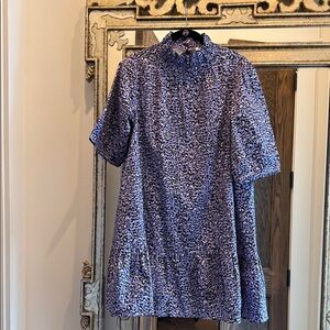 Tyler Boe Lavender Leopard Print Dress